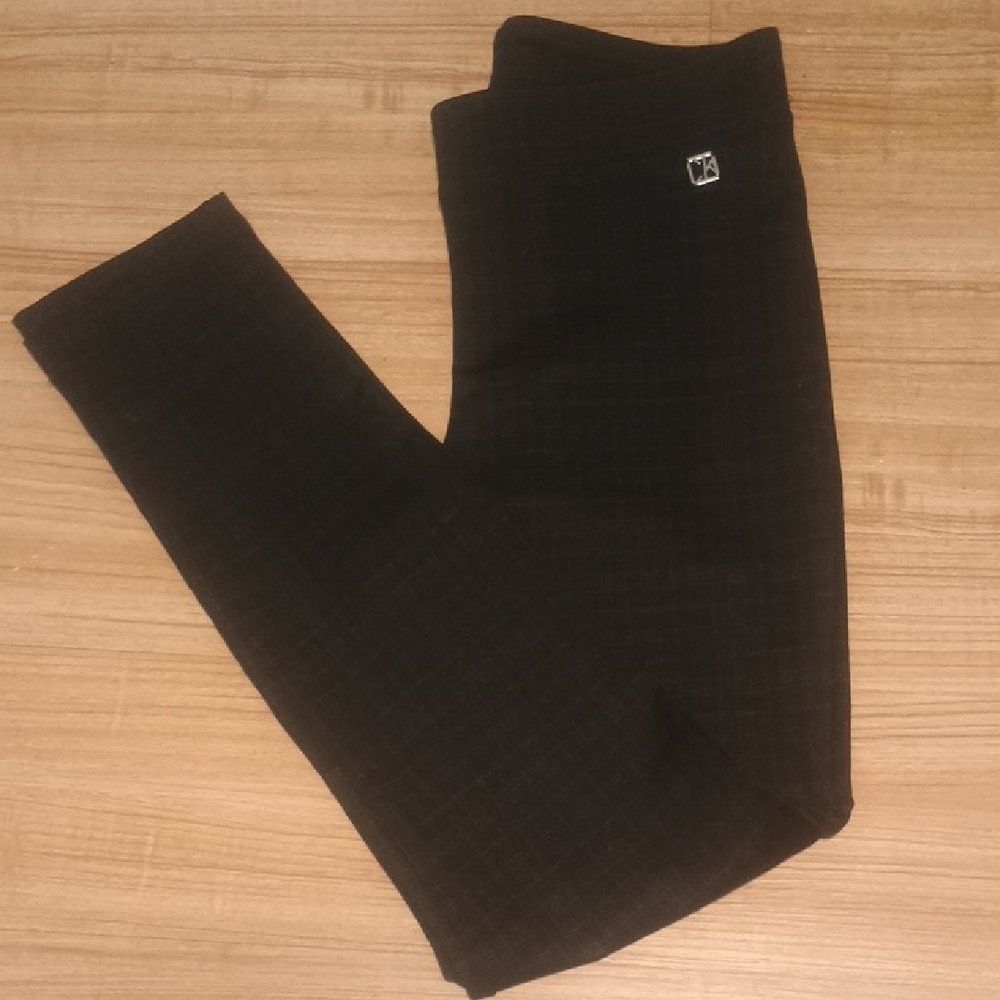 NWT Calvin Klein Modern Essentials Plaid Pull-On Slim Pants - Size S - Picture 6 of 15